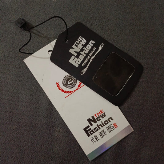 2 in 1 Tags with String Kraft Paper Card 25 pcs 5 x 10 cm