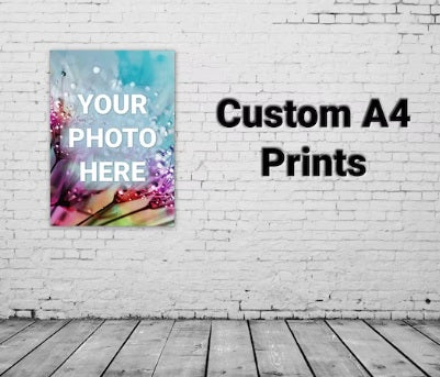A4 Custom Sticker Colour Print Premium Glossy Sticker Sheet 135 GSM