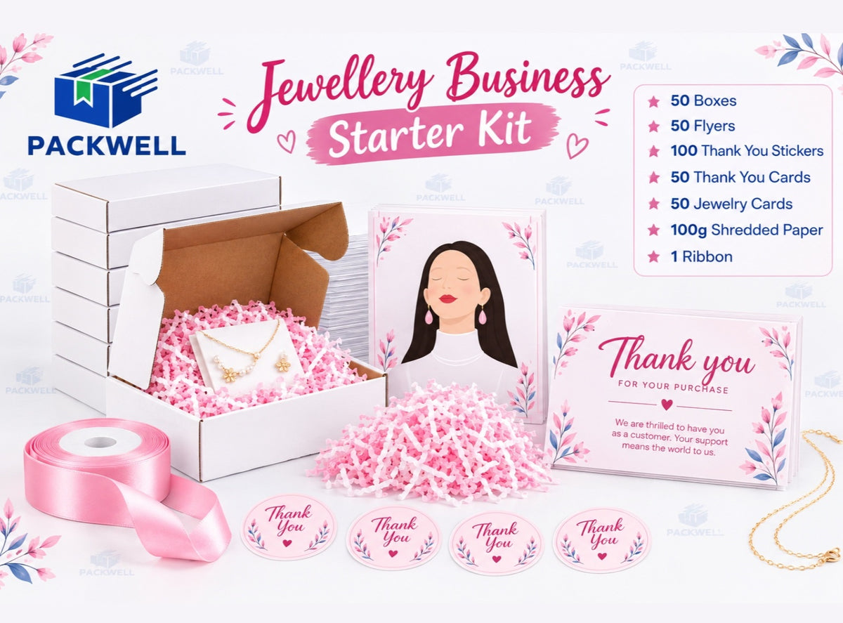 Jewellery Business Starter Packaging Pack