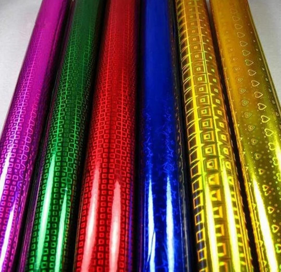 Pack of 10 Sheets Shiny Gift Wrapping Paper for Party & Decoration- Size 20 x 30 Inch