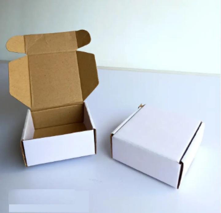 Shipping Boxes Size 5 x 4 x 2.5 Inch Pack of 25 Corrugated Boxes - Packing Material
