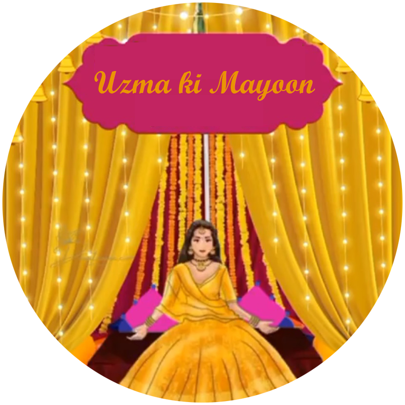 50 Pcs Modern Wedding Mehndi Favor stickers - Your Custom Text (Copy)