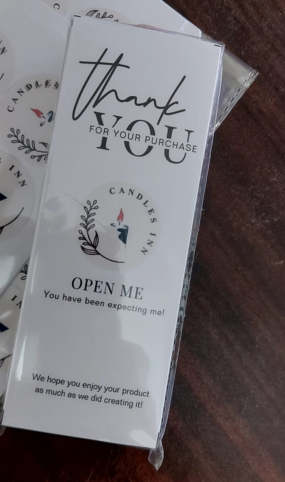 100 Pcs Custom Print business Stickers Thank You For Your Order Gift decoration Stickers Personalized your Business Labels - Share Your Own Design