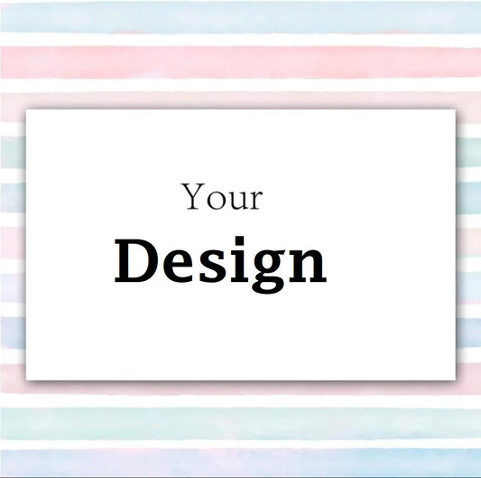 100 Pcs Custom Thank You Cards business card 6 colour Single side print Gift decoration card Personalized logo Wedding invitation