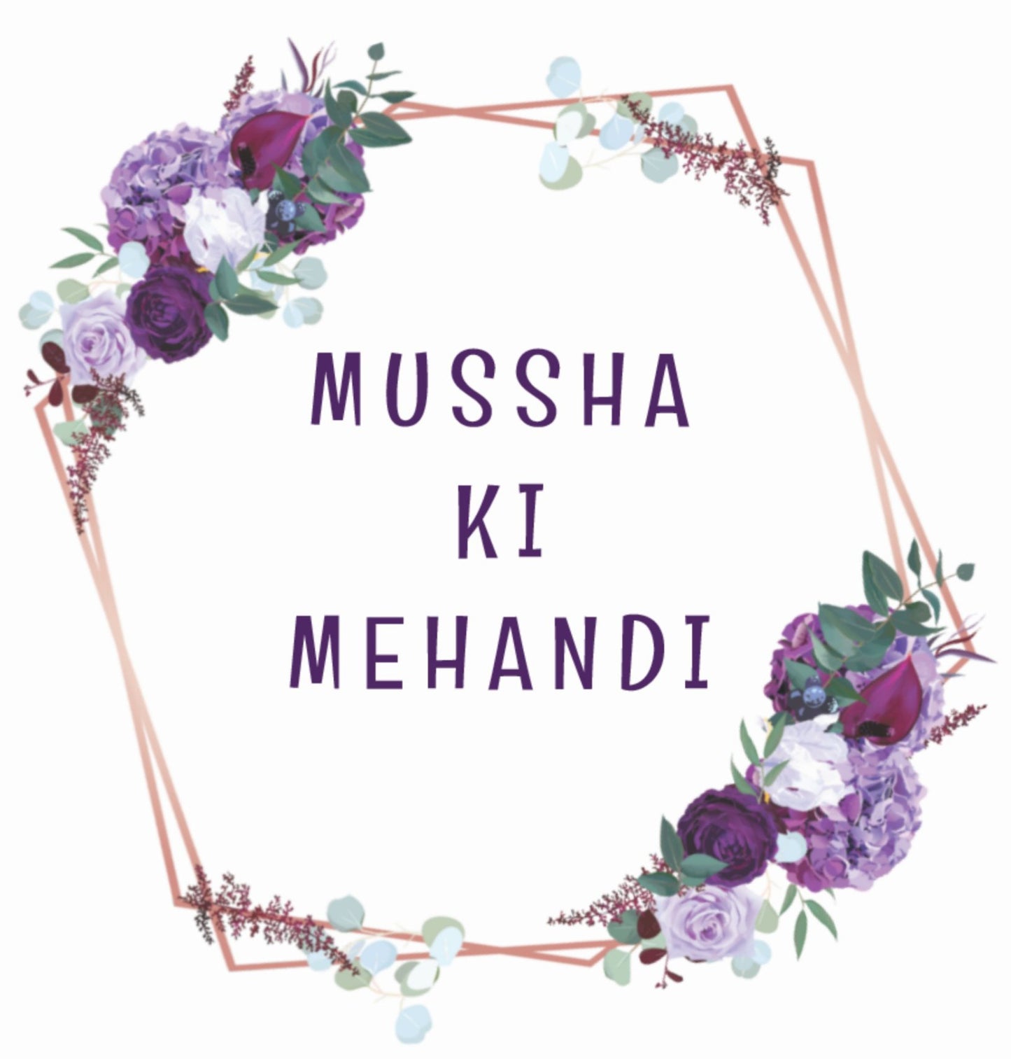 100 Pcs Modern Wedding Mehndi Favor stickers - Your Custom Text