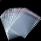 50 PCS Resealable Transparent Plastic Bags Bopp Poly Self Adhesive Seal Jewellery Making Bag multiple sizes Available (Copy)