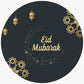 100 PCS Eid Mubarak Gift Sticker Candy Label Sealing Stickers Decoration Festival Party Supplies