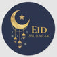 100 PCS Eid Mubarak Gift Sticker Candy Label Sealing Stickers Decoration Festival Party Supplies