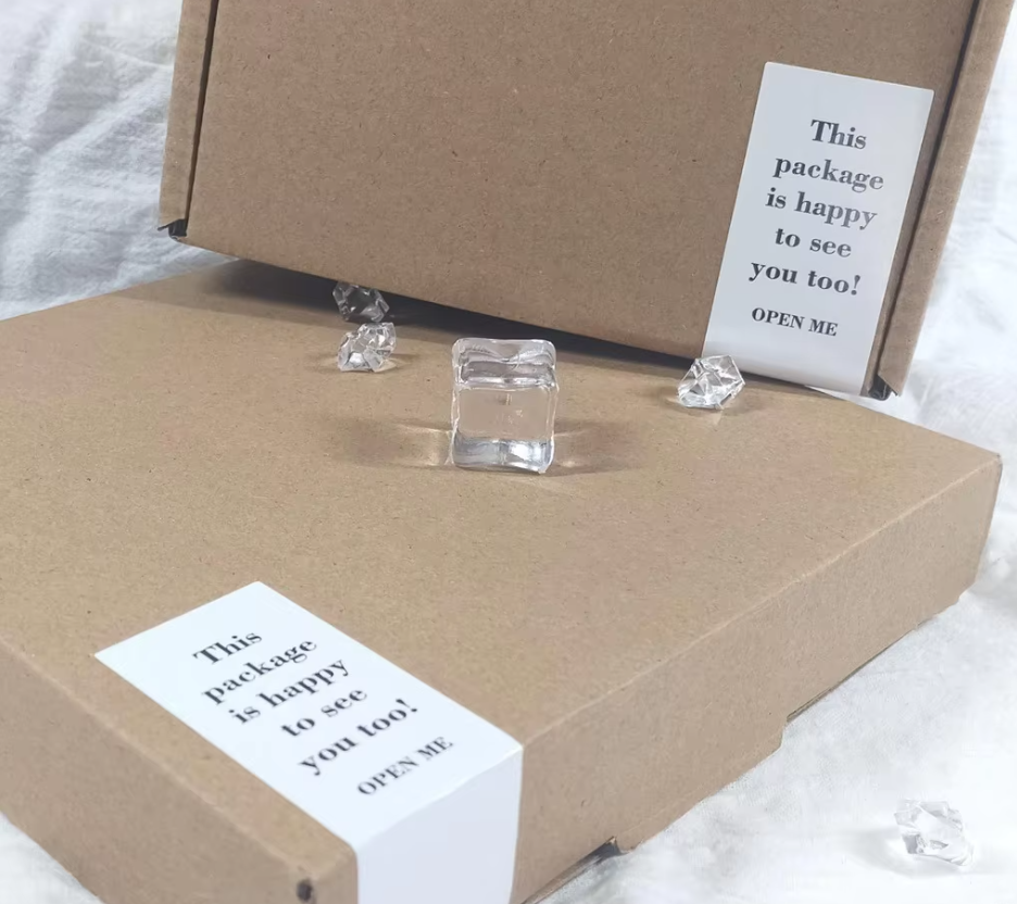 100pcs/pack Thank You Sticker Seal Labels Small Business Gift Decor Sticker This Package Happy To See You 3*9cm