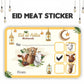 50 Pcs Eid ul-Azha Meat Stickers – Select Beef, Mutton & More for Easy Distribution