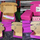 Pack of 20 Pink Courier Mailer Boxes Hard Corrugated Box - Sizes Available