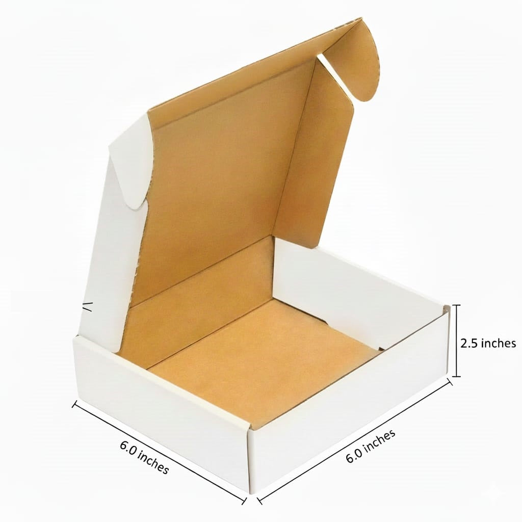 Pack of 20 Courier Mailer Boxes Corrugated 3-Ply Sizes Available - Packing Material
