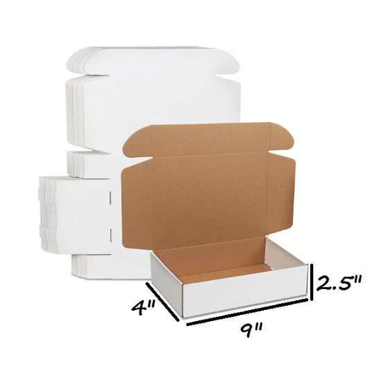 Courier Mailer Boxes Size 9 x 4 x 2.5 Inch Pack 25 Box - Packing Material