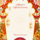 Customized Bangles Cards (48 Pcs ) Mehndi Favor Cards /Wedding Favor Cards Size 3x4 Inch