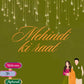 Customized Bangles Cards (48 Pcs ) Mehndi Favor Cards /Wedding Favor Cards Size 3x4 Inch