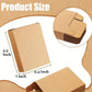 Pack of 20/50/100/250 Kraft Card Gift Box (2.3 x 1.1 x 3.5 Inch) – Ideal for Handmade Soap, Jewelry, Wedding Favors, Gift Packaging & DIY Storage