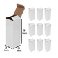 Pack of 25 Shipping Mailer Boxes Size 3 x 3 x 9 Inch Corrugated Boxes - Packing Material