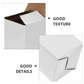 Pack of 25 Shipping Mailer Boxes Size 3 x 3 x 9 Inch Corrugated Boxes - Packing Material