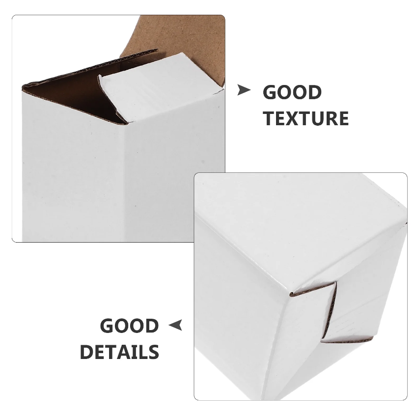 Pack of 25 Shipping Mailer Boxes Size 3 x 3 x 9 Inch Corrugated Boxes - Packing Material