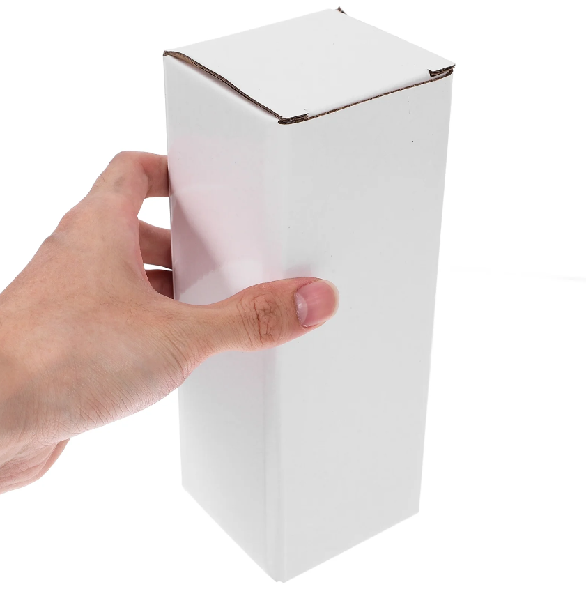 Pack of 25 Shipping Mailer Boxes Size 3 x 3 x 9 Inch Corrugated Boxes - Packing Material