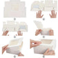 50/25/10pcs White Cardboard Boxes with Windows, Disposable Pastry Boxes, Cake Boxes, Used for Packaging Cookies, Strawberries, Macarons, Desserts, Disposable Paper Boxes
