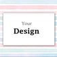 100 Pcs Custom Thank You Cards business card 6 colour Single side print Gift decoration card Personalized logo Wedding invitation