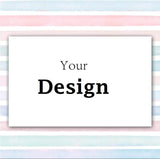 100 Pcs Custom Thank You Cards business card 6 colour Single side print Gift decoration card Personalized logo Wedding invitation