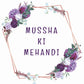 50 Pcs Modern Wedding Mehndi Favor stickers - Your Custom Text (Copy)